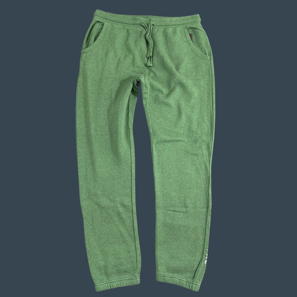 Municipal Gameday Sweatpants Large Green Heather Sport Utility Joggers NEW